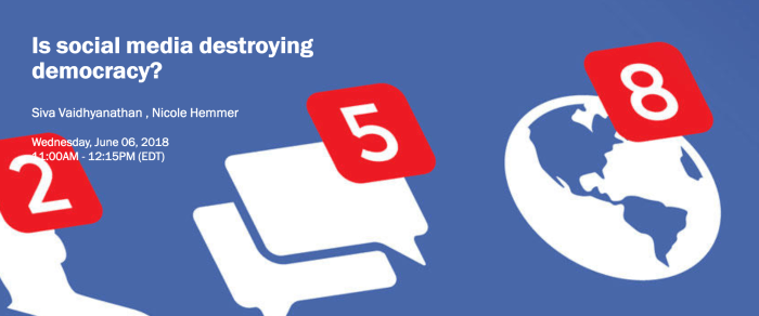 Social media can destroy