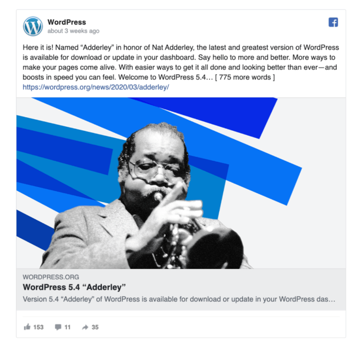 How to embed facebook albums in wordpress