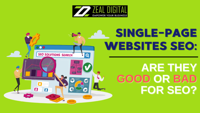 The ultimate guide to single page websites and seo