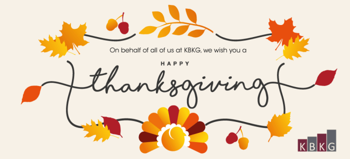 What mkg marking is thankful for this thanksgiving