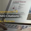 What are citations in seo