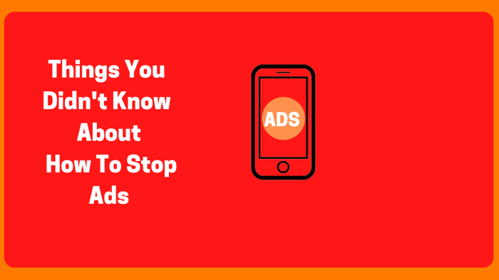 Stop annoying Stop googling to see your own ads