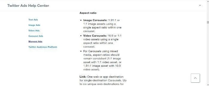 Website What are twitter carousel ads