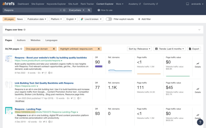 Three backlink strategy and what they mean in the context of influencer marketing