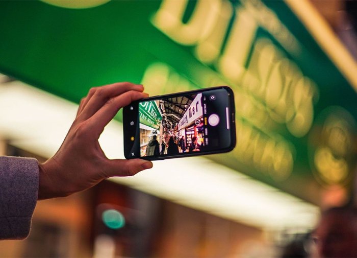 Social media photos videos