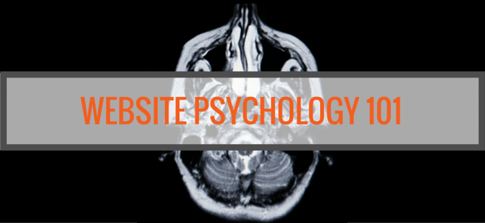 Psychological principles converting website