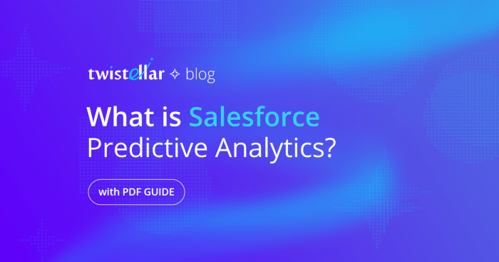 Predictive analytics helps with automated sales forecasting