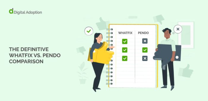 Chameleon vs whatfix comparison nocode solutions for business growth