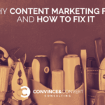 Why your content marketing is not working