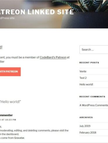 How to restrict content on wordpress to patreon members