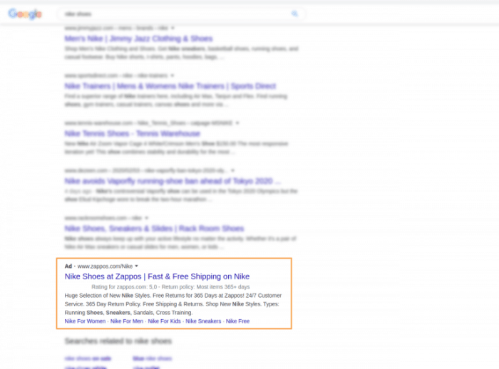 Google ads to show ads in the top ads position also in the bottom ads position