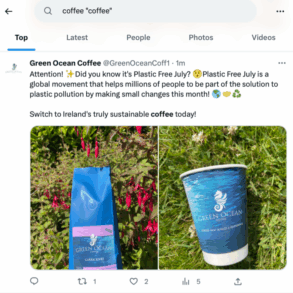 How to get twitter feed on google search results