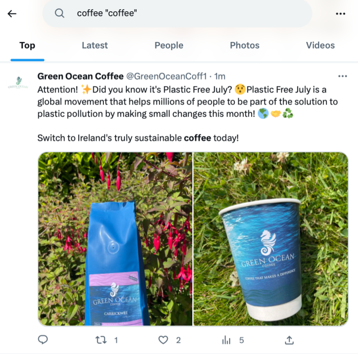 How to get twitter feed on google search results