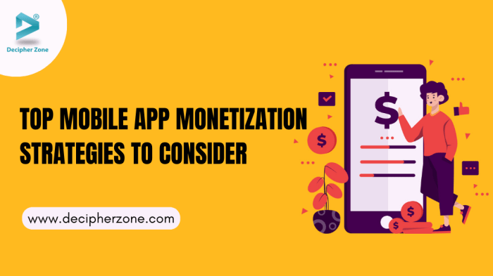Mobile apps monetization strategies