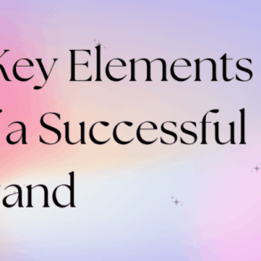 Elements of a successful brand 7 color