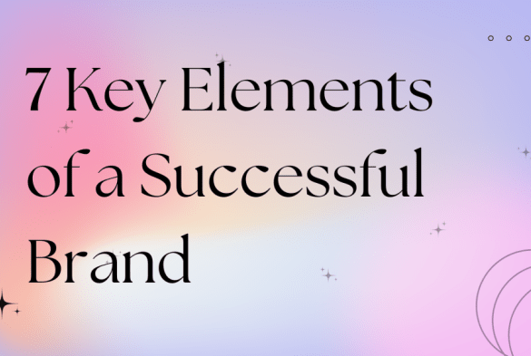 Elements of a successful brand 7 color
