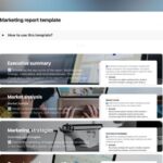 Marketing report templates and examples