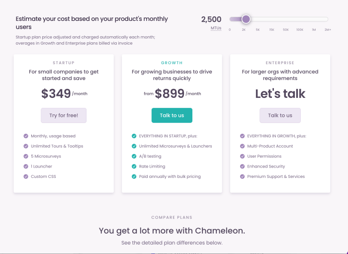Unlocking growth for nocode apps appcues vs chameleon comparison revealed