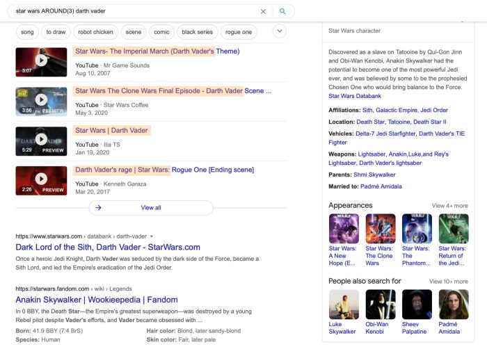 Google search operators guide