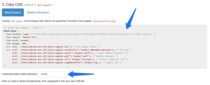 How to Add Custom Fonts to WordPress » Rank Math How to host local fonts in wordpress for a faster website