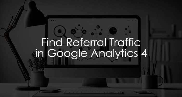 Referral paths in google analytics