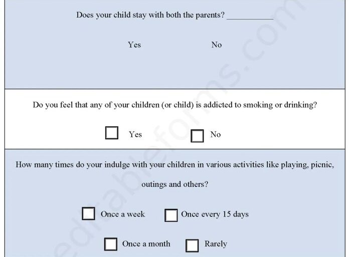 Creating successful parent surveys