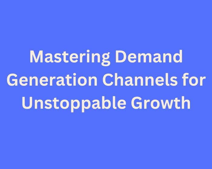 Googles demand gen channel controls beta