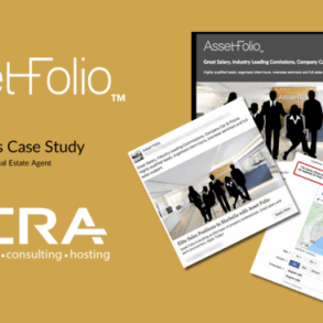 Social media ads case study name bubbles with infographic
