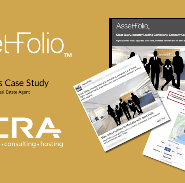 Social media ads case study name bubbles with infographic