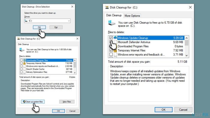 How to install plugin cleanup images