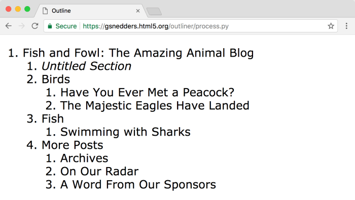 Google investigates the impact of semantic html element