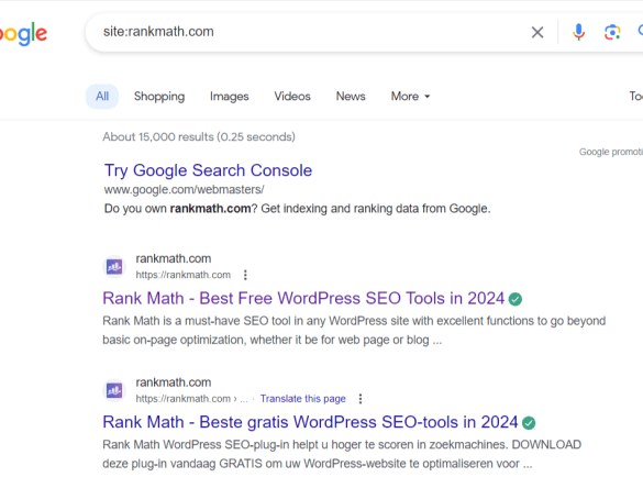 Google search operators guide