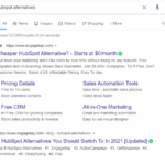 Landing page optimization for paid search