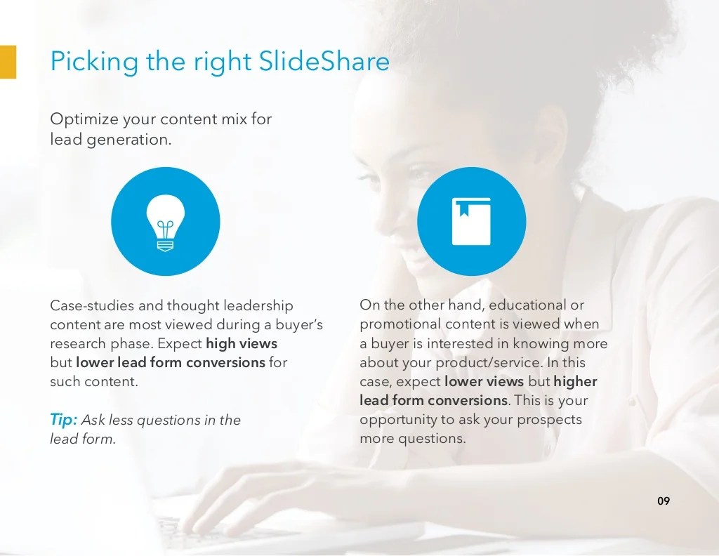 How to use slideshare for b2b lead generation