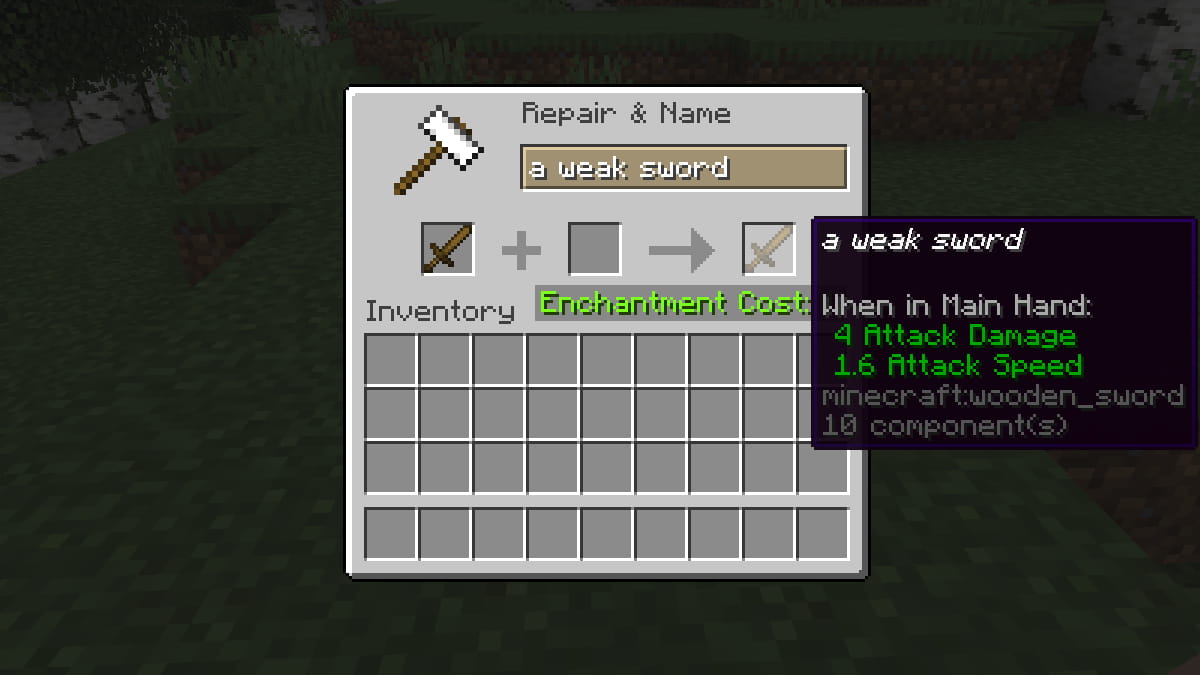 How to make an anvil in minecraft