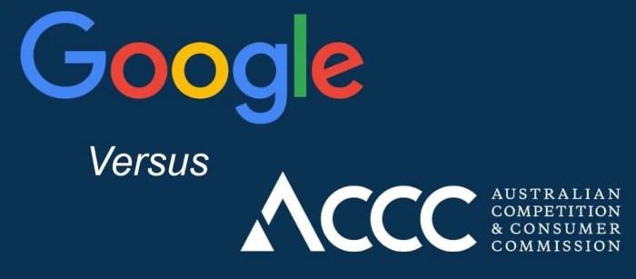 Google facebook australia news media bargaining code