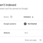 Google on search console noindex detected errors
