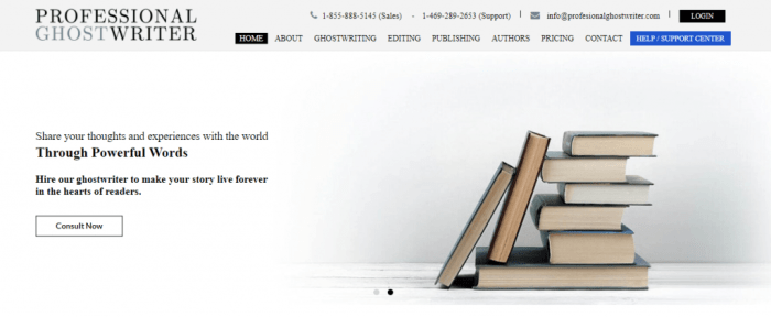 Ghost blogging services hiring a ghost blogger