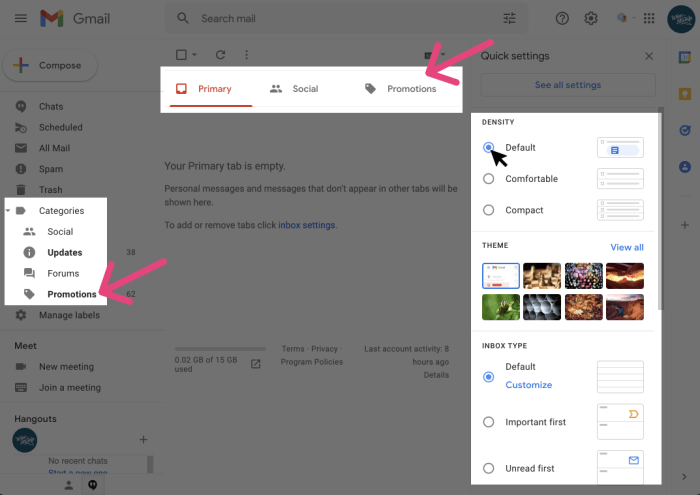 Why do emails get delivered to gmail s promotions tab
