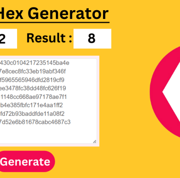 Random color generator hex code
