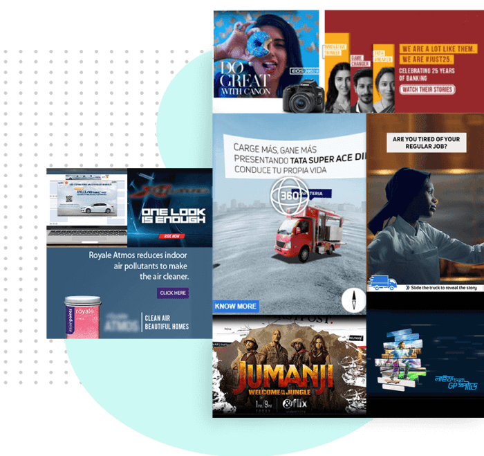 Rich media product pages