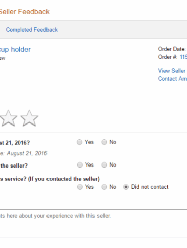Why amazon sellers need to watch their buyer feedback