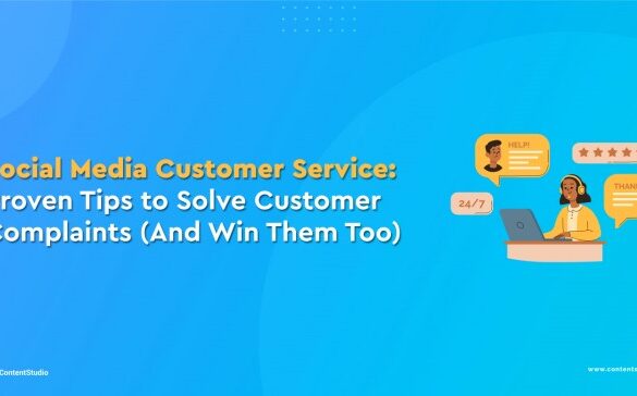 The social media side of customer service