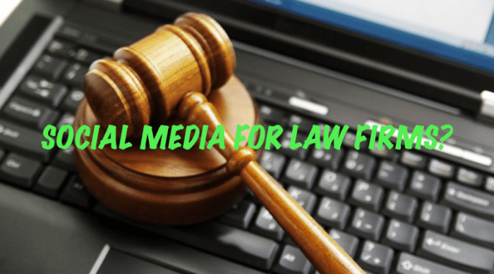 Social media for lawyers