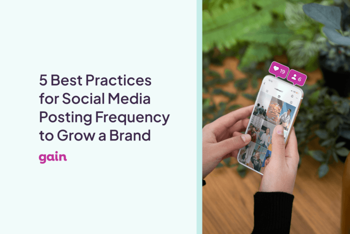 5 Best Practices for Social Media Posting Frequency to Grow a Brand Content length posting frequency social media
