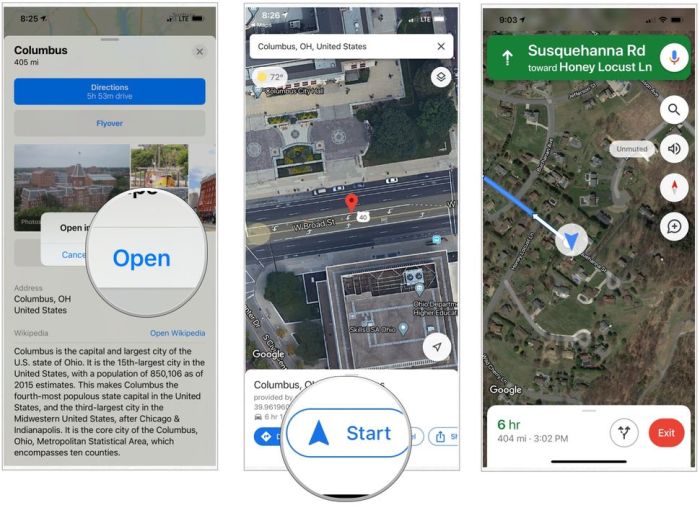 Maps catching beat apple google can up how here design brandknewmag Google apple maps local searches now start here