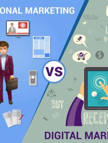 Traditional vs  digital marketing a new model emerges