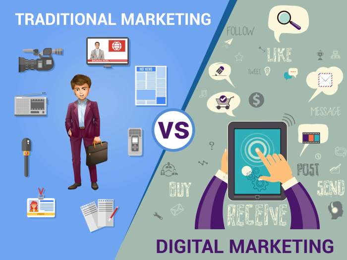 Traditional vs digital marketing a new model emerges