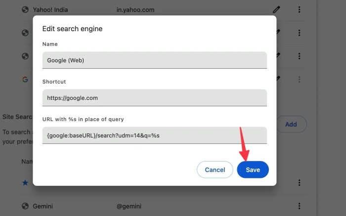 Why google the ai mode tab is always on the left