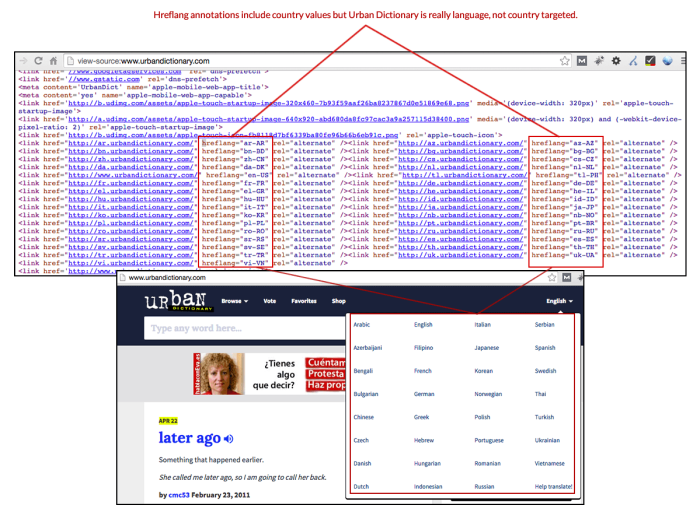 The most common hreflang mistakes infographic